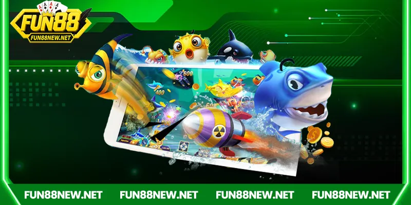Bắn Cá 3D siêu thực – Giải trí đỉnh cao tại Fun88